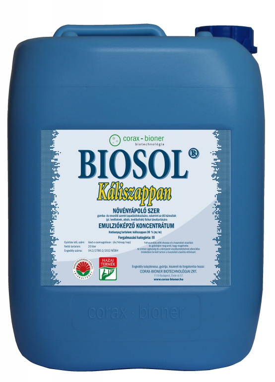 Biosol Káliszappan 0,5l, 1l, 5l, 20l, 1000l